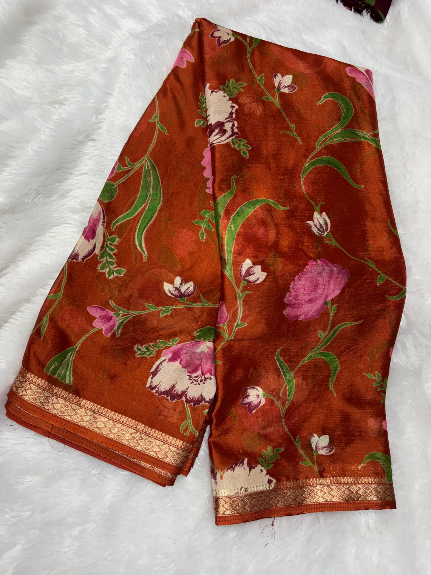 Chinnon digital print saree-SR1210J