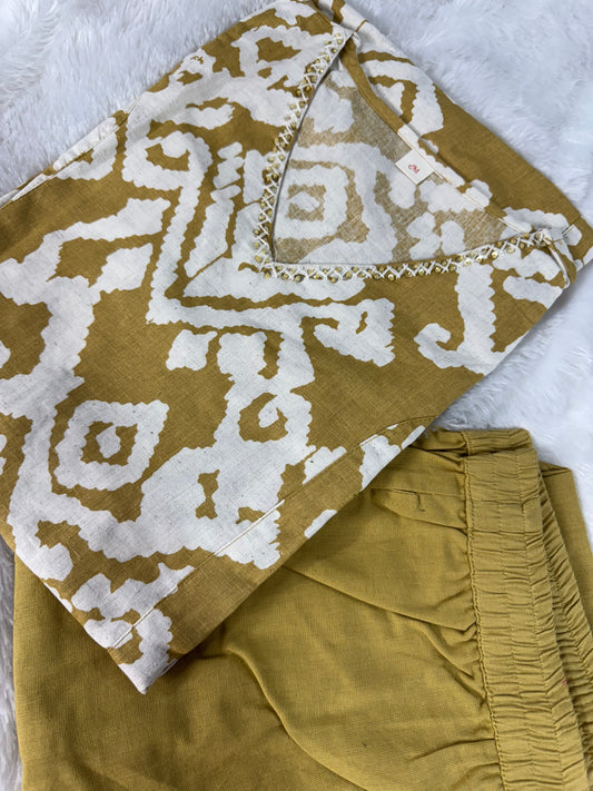 Pure cotton coord set-SRS021B