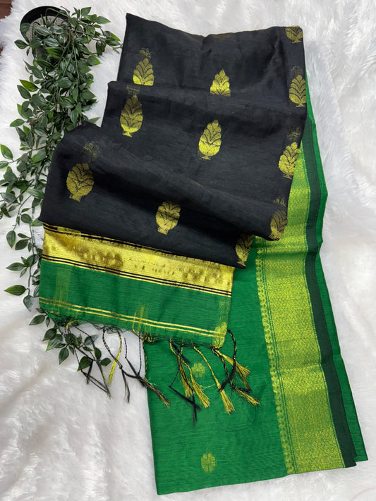 Maheswari silk saree-SR1137G