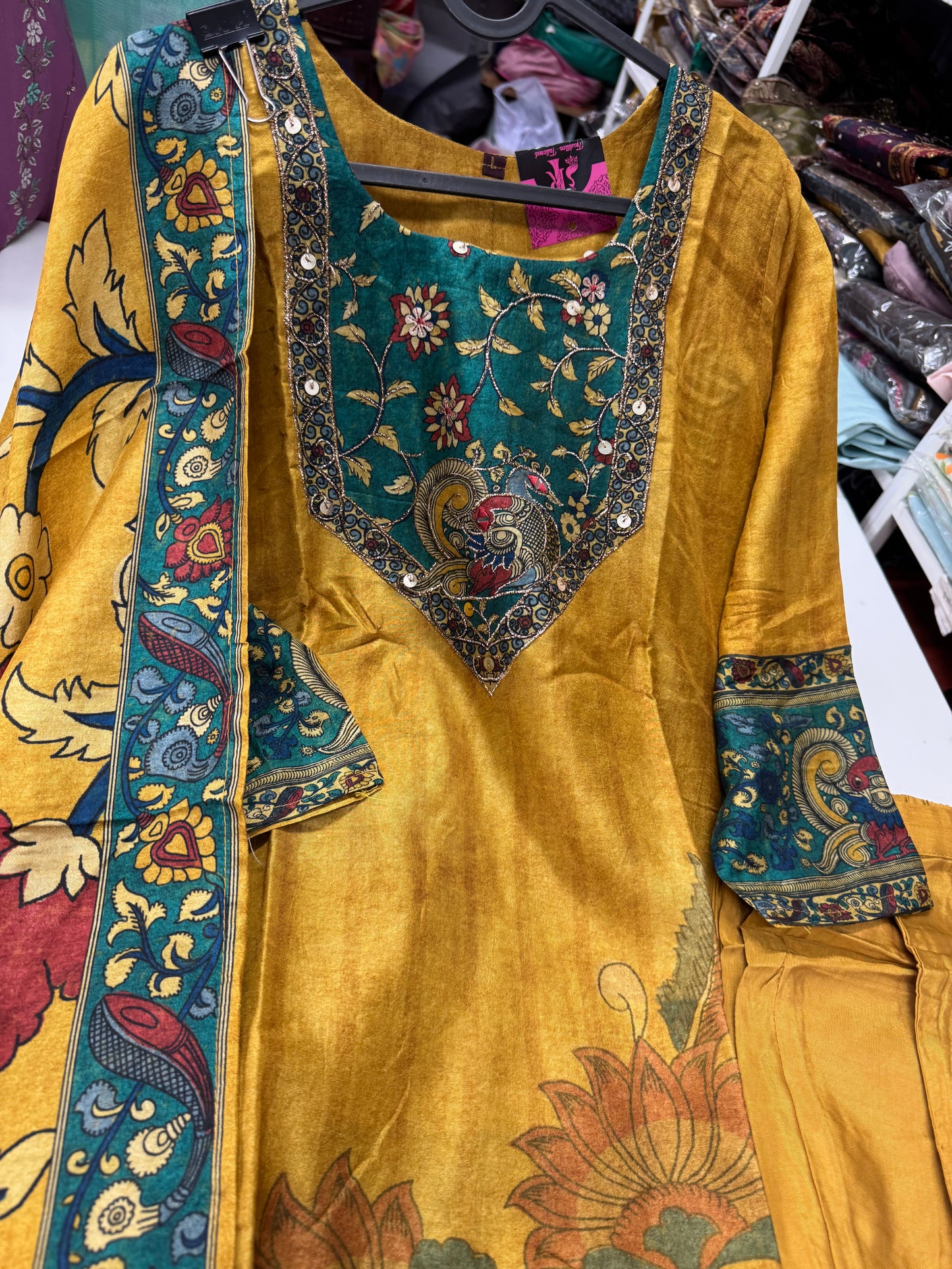 Kalamkari suit -SRS056B