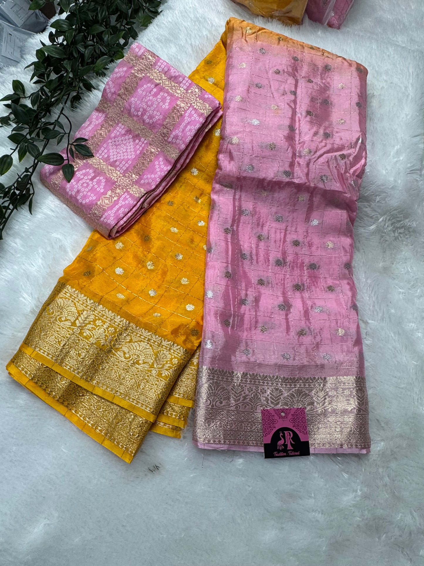 Pure Chinnon Dual shade checks-SR1125