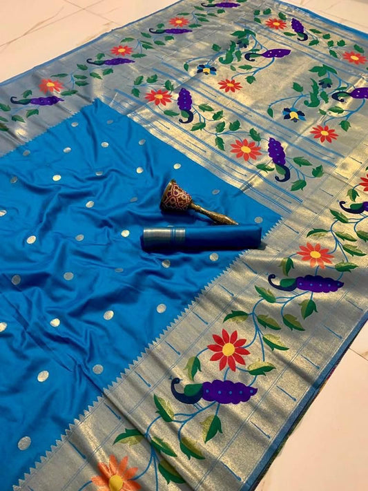Paithani pattu saree-SRP110A