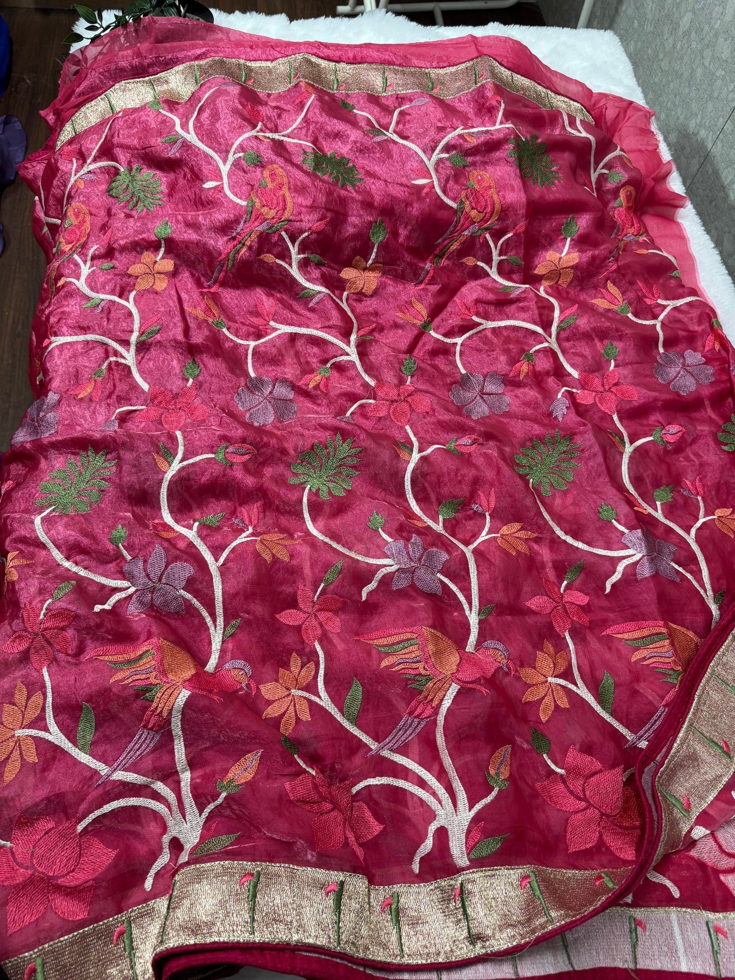 Space silk saree-SR1018E