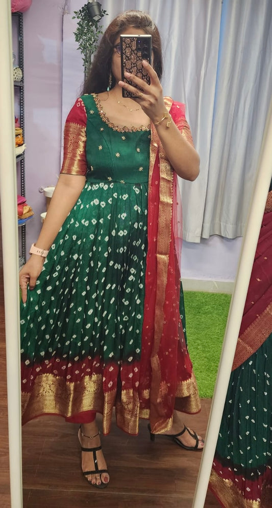 Kanchi Bandhini Anarkali-SRA014