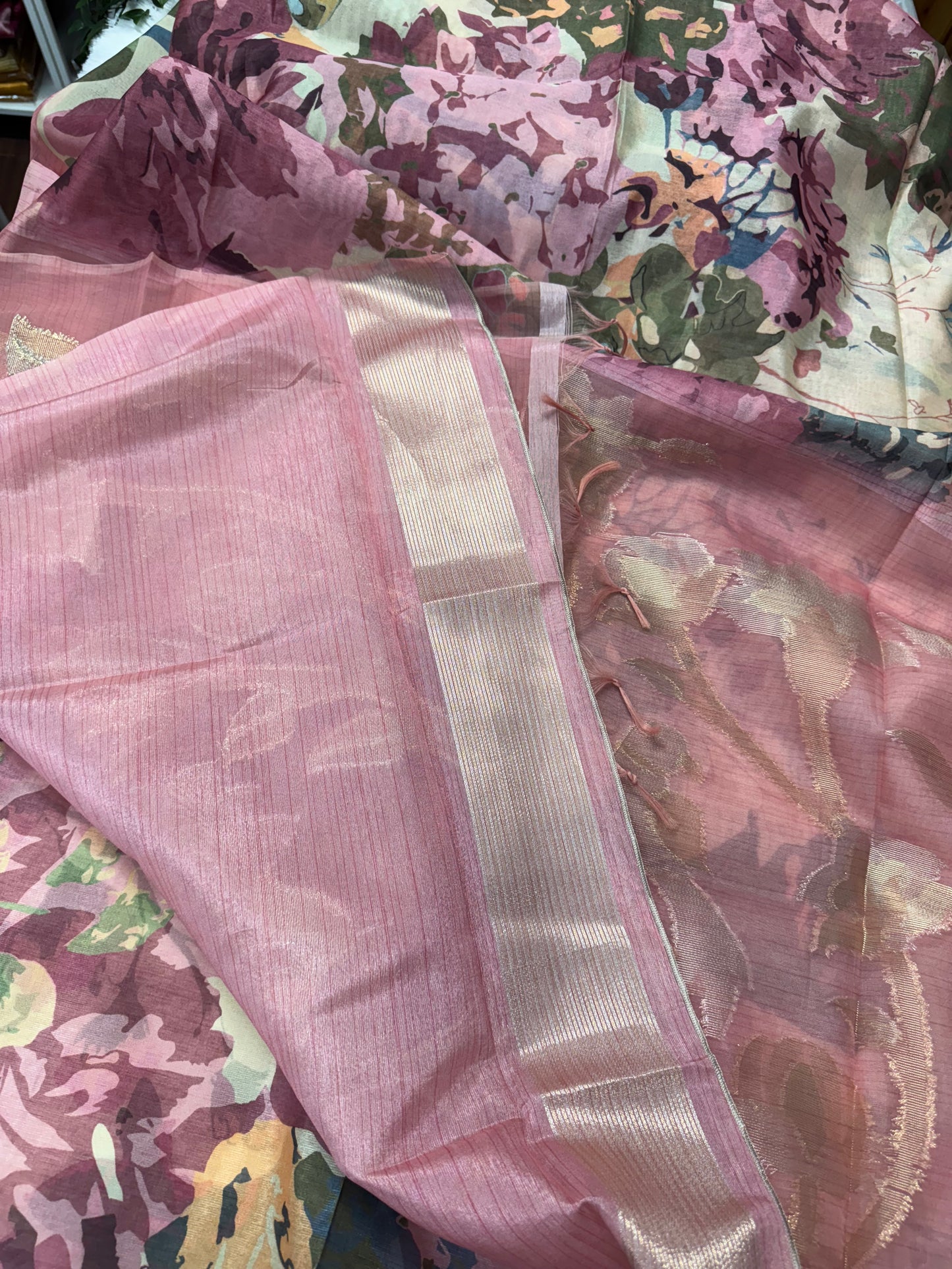 Linen silk jamdhani-SR1086C