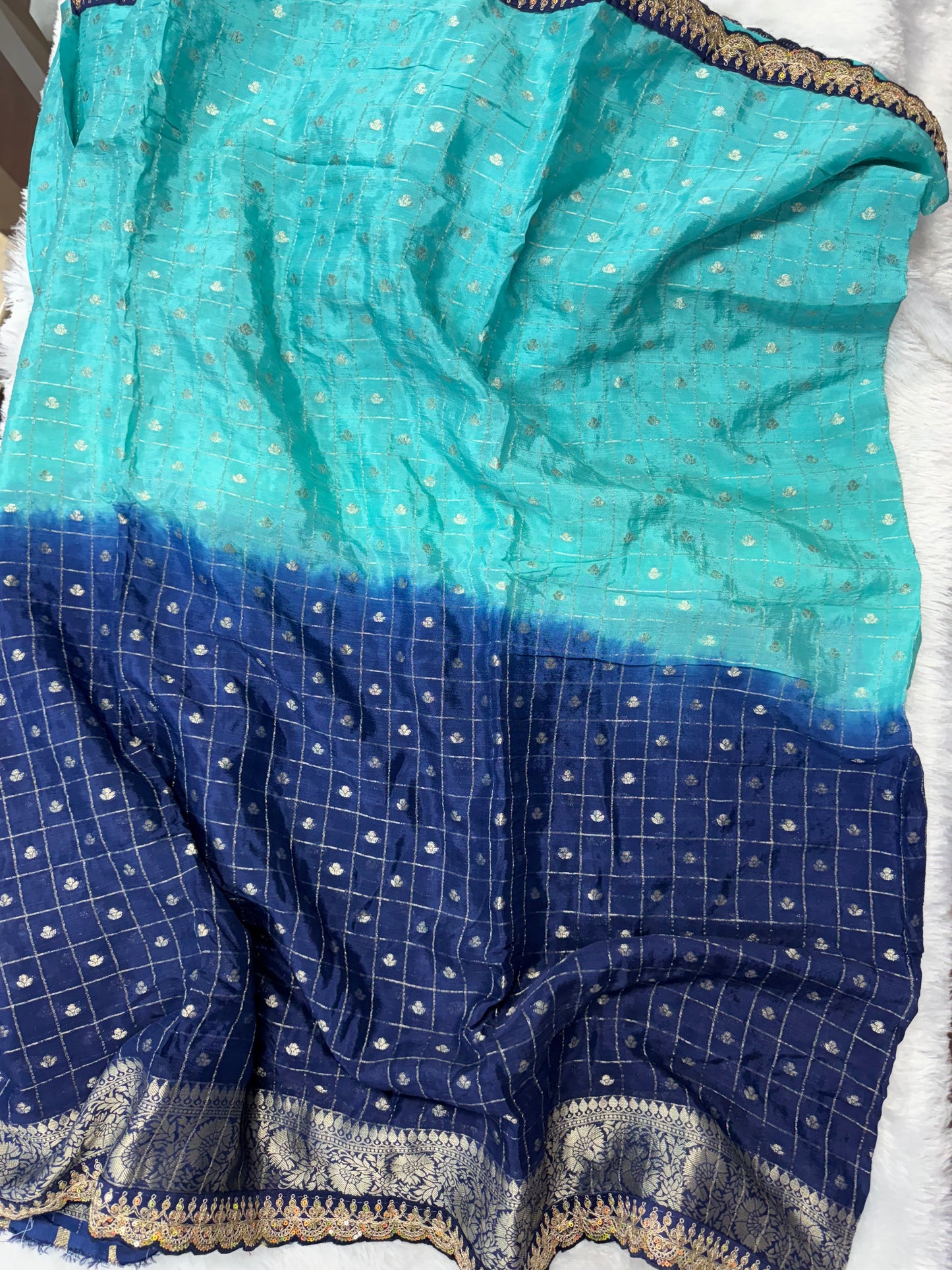 Pure Chinnon checks dual shade-SR1133