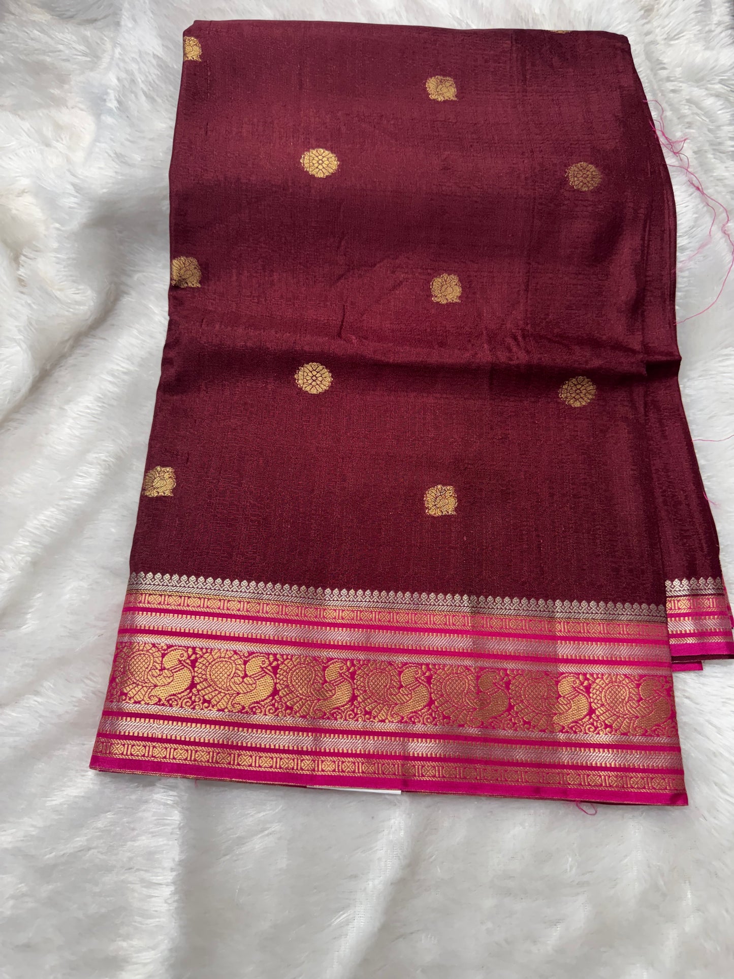 Vintage Mango silk Saree-SR1230E