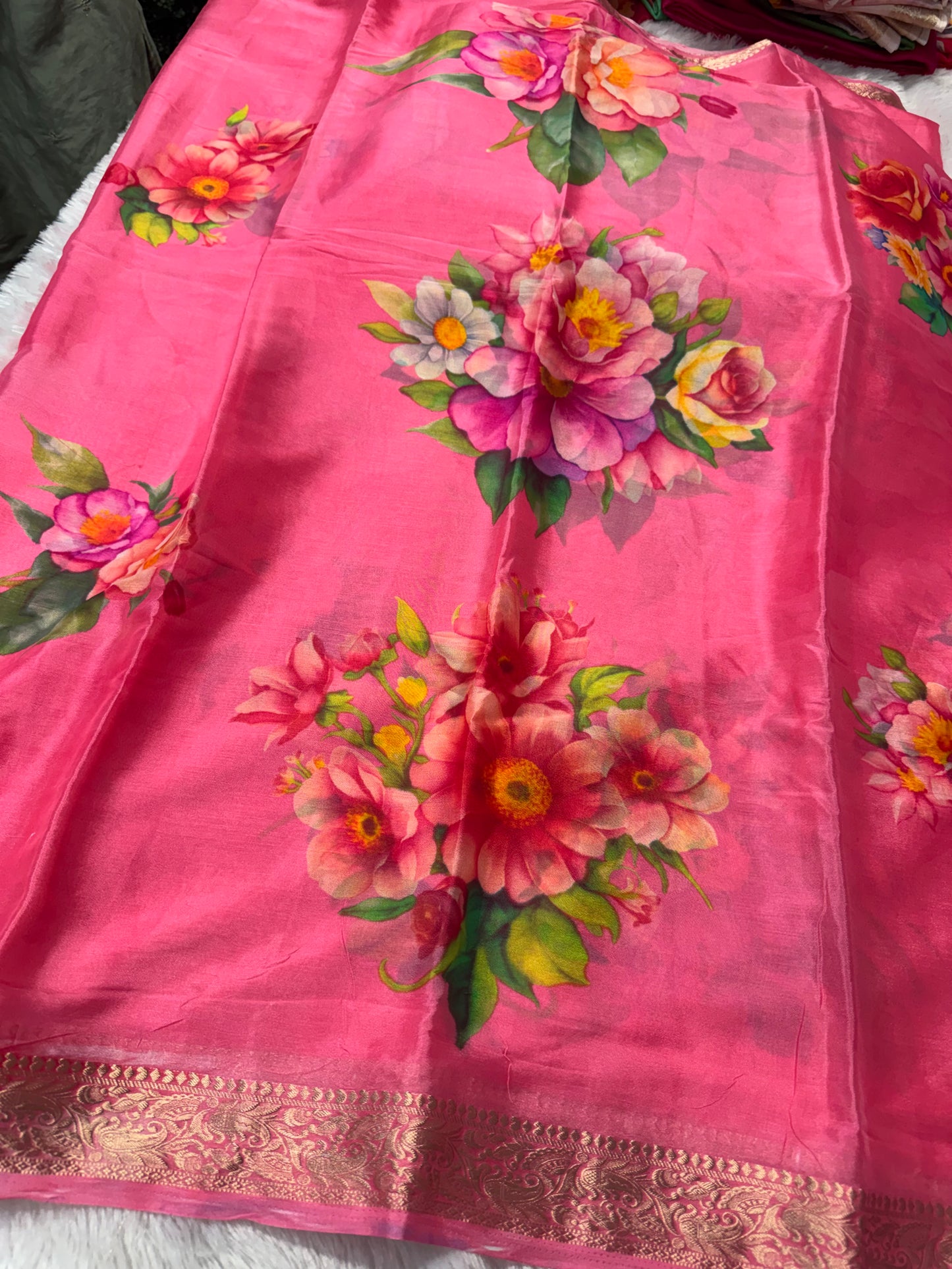 Chinnon digital print saree-SR1209A