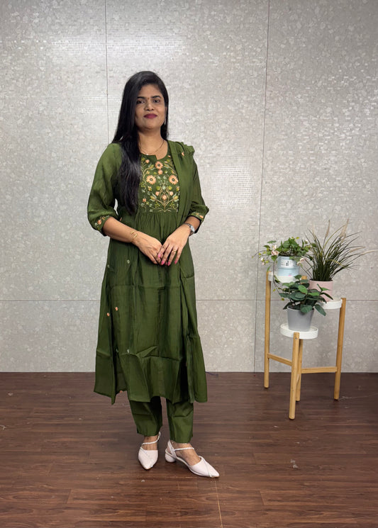 Pure mulchanderi suit-SRM004