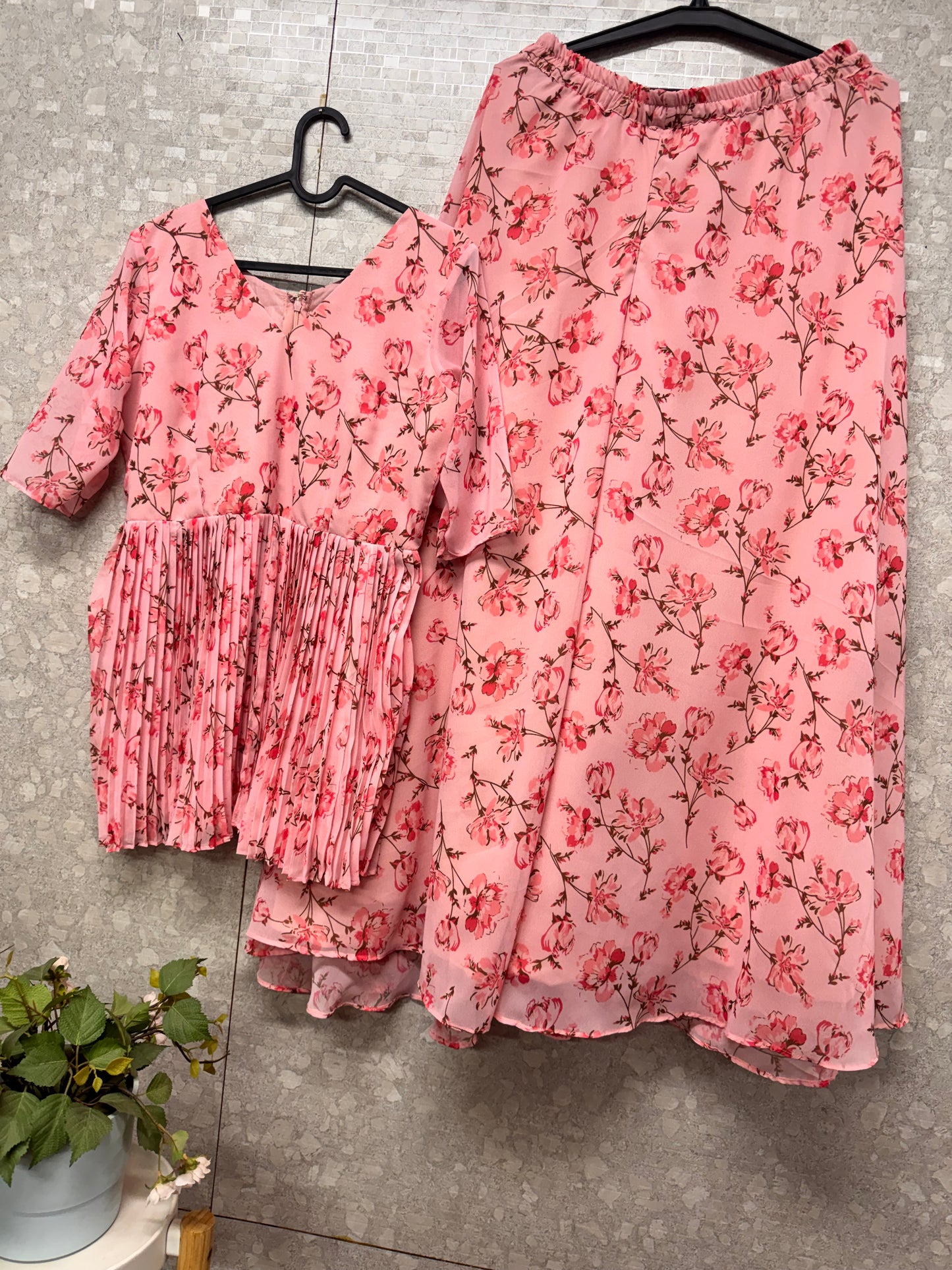 Georget peplum set-SRP002G