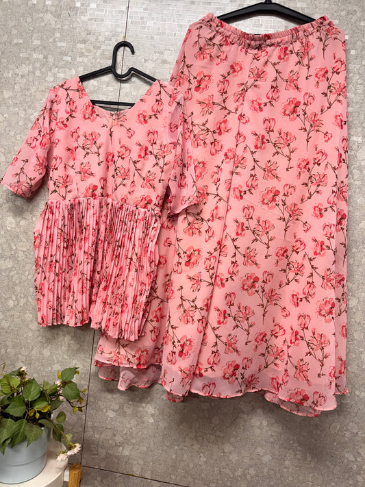 Georget peplum set-SRP002G