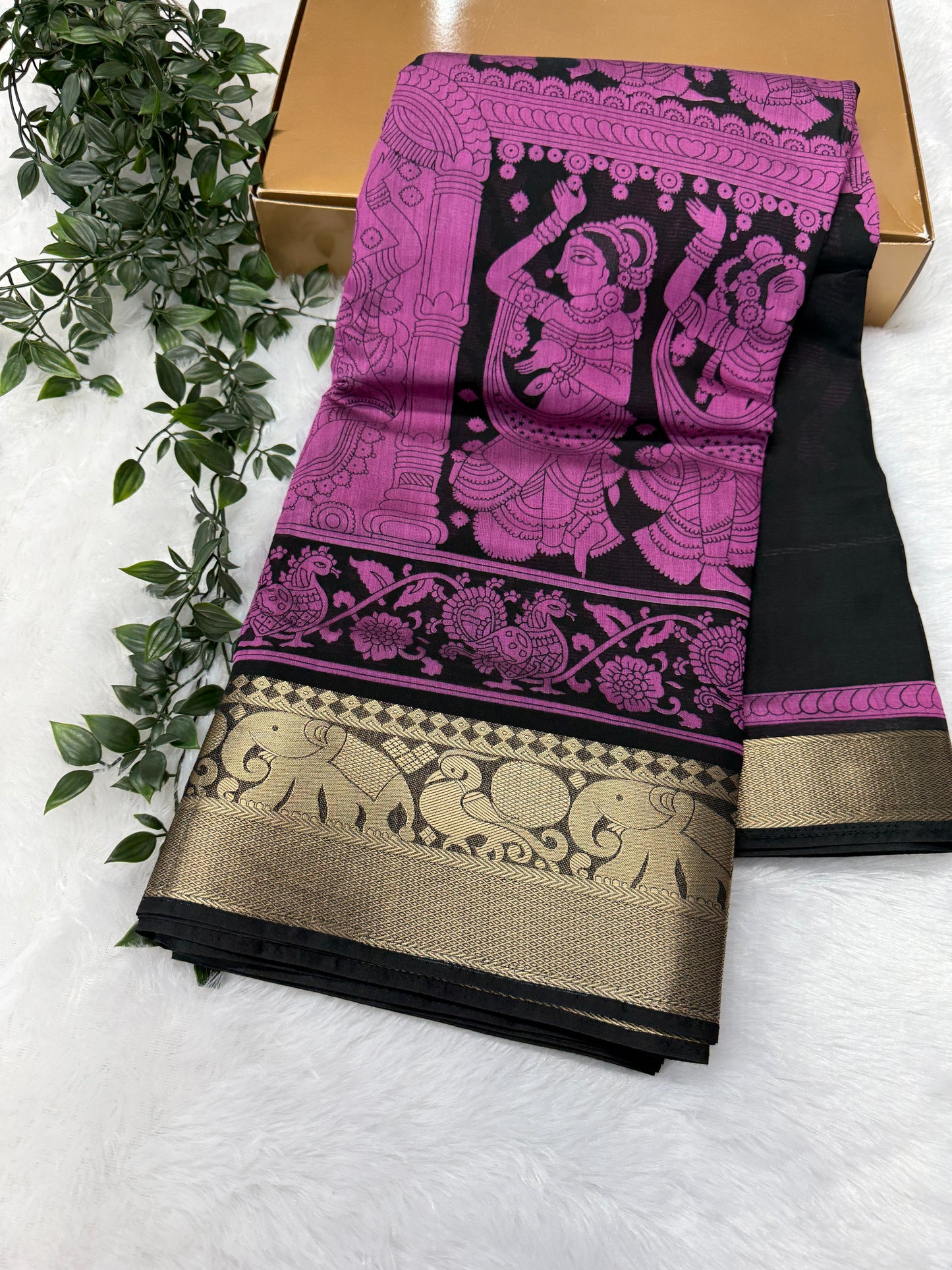 Chanderi Kalamkari-SR1014A