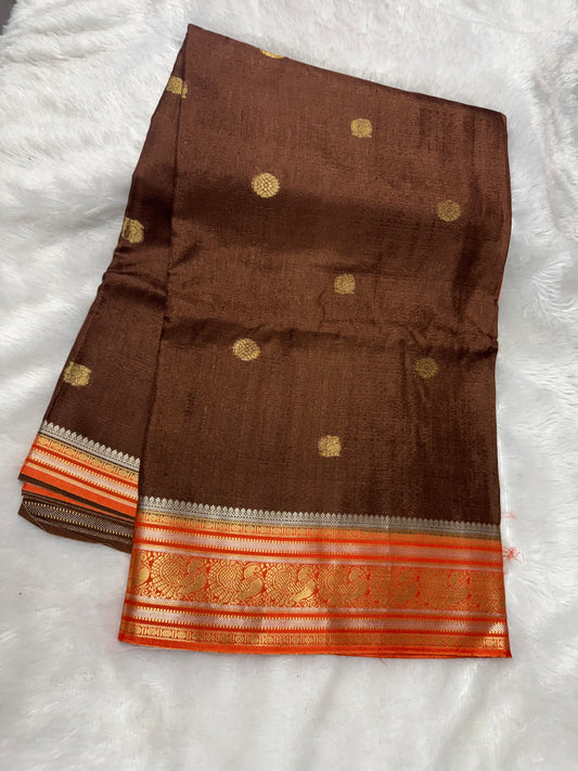 Vintage Mango silk  saree-SR1230A