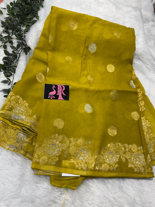 Pure Banarasi Georget -SR1083C