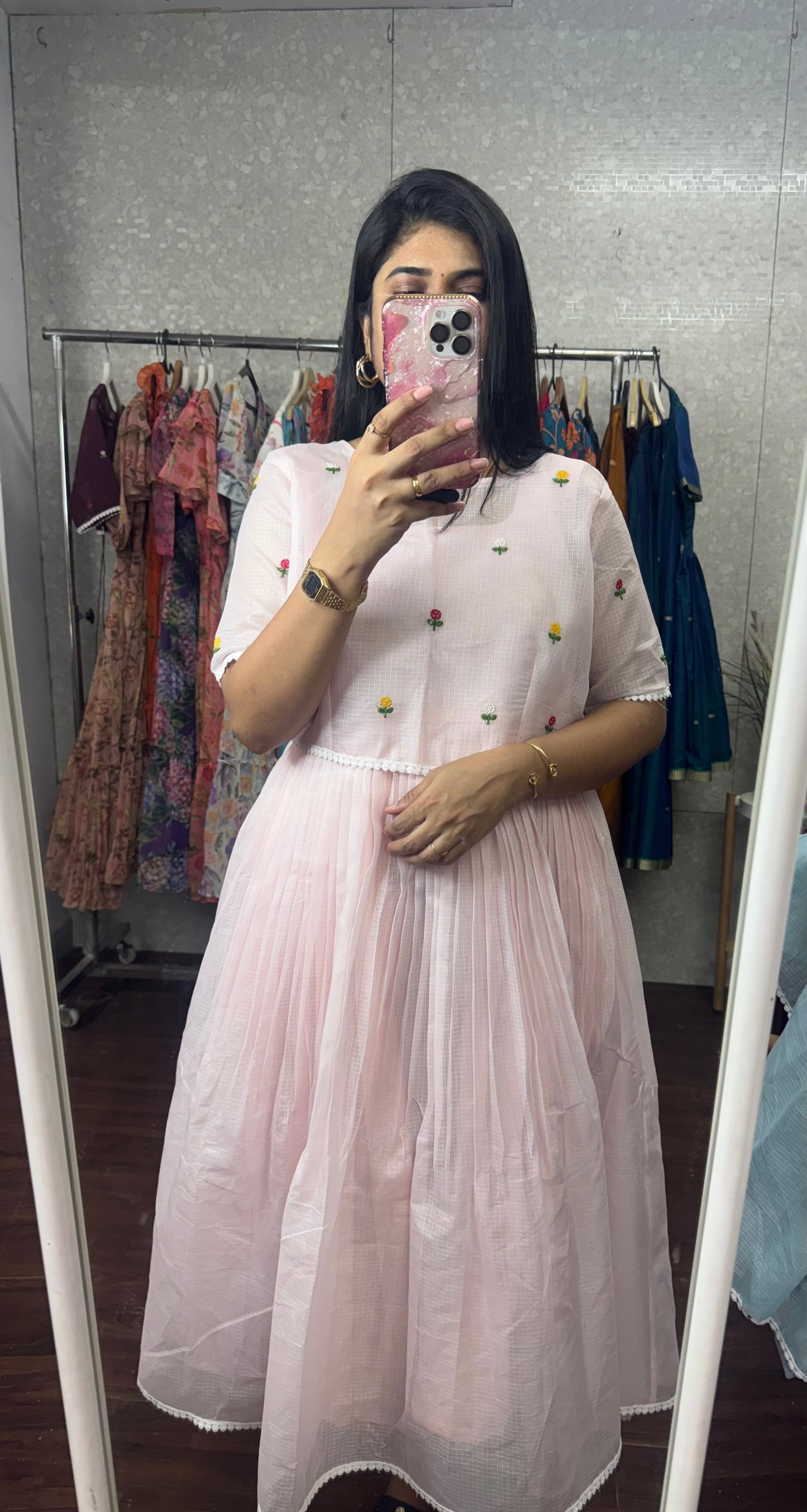 Kota frock with overcoat -SRC003