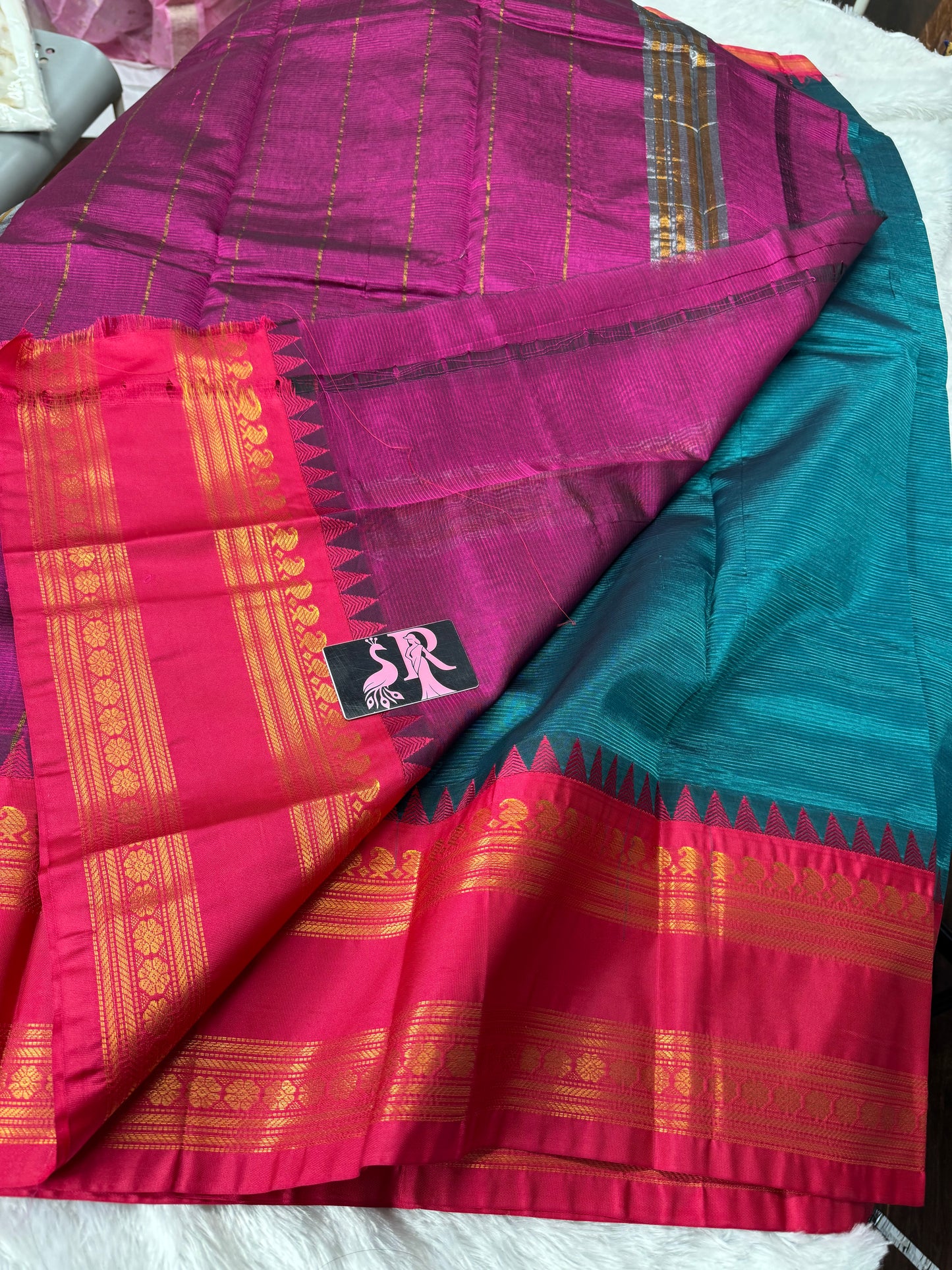 Mangalagiri pattu saree-SR1158A