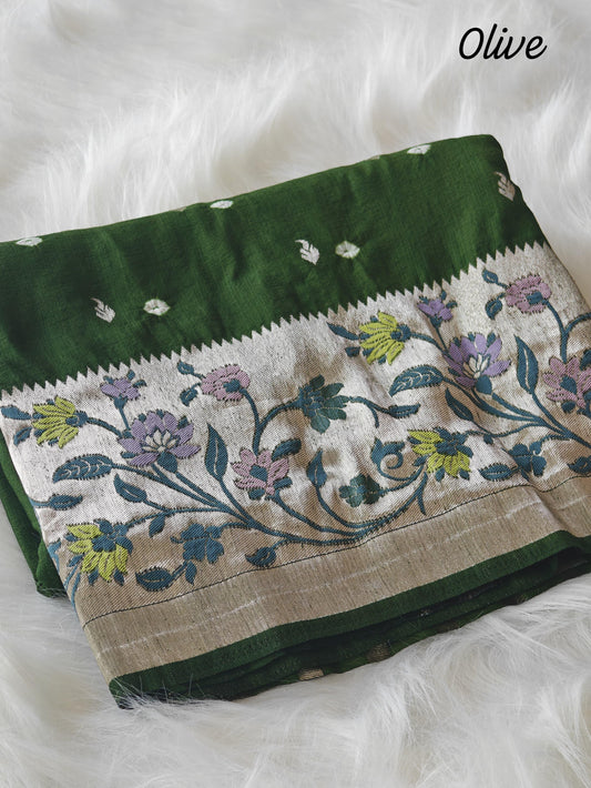 Viscose Rawsilk Bandhej-SR1067D