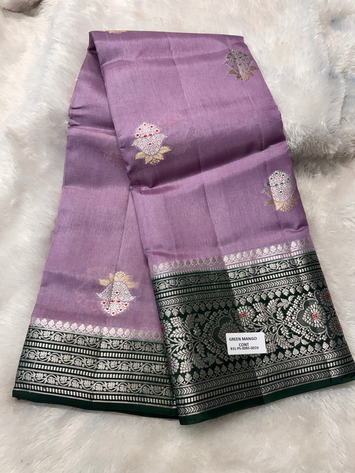 Green mango saree-SR1284H