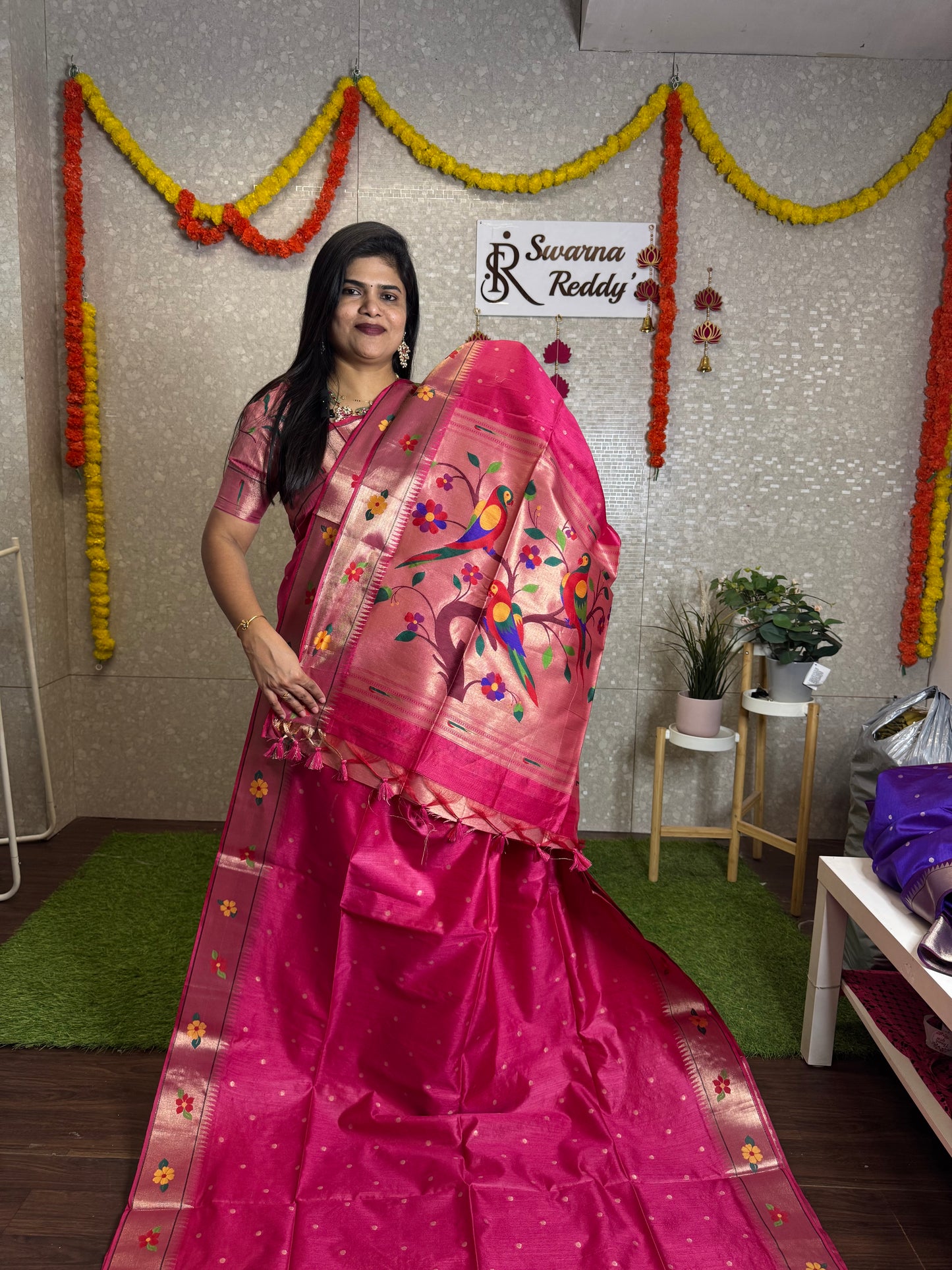Tassar Paithani-SR1012C