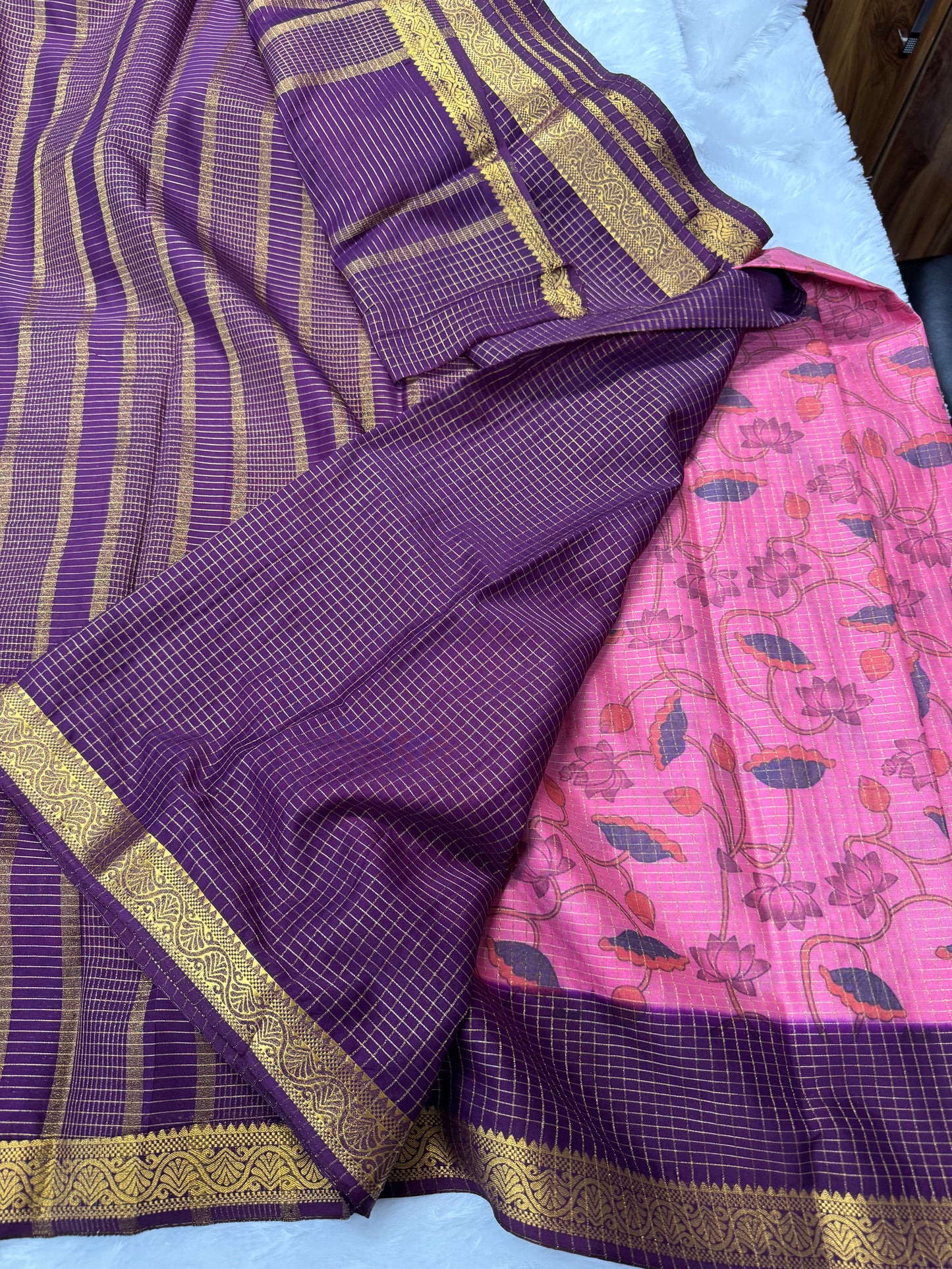 Mysore georget saree-SRS008