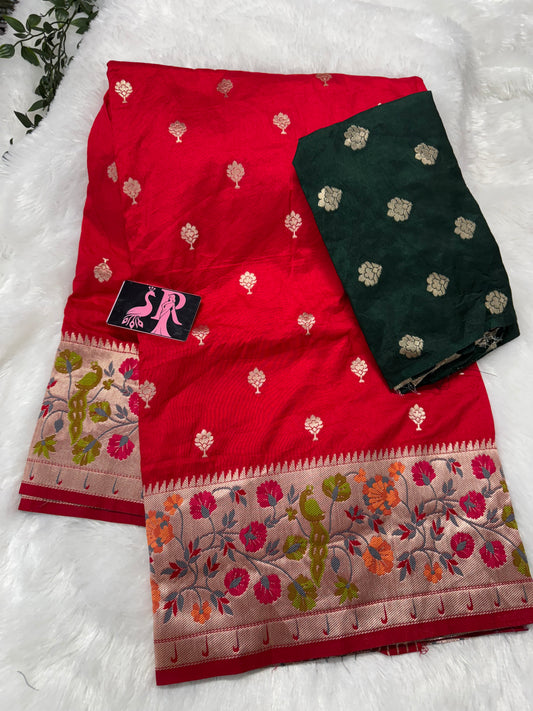 Munga silk Paithani-SR1066F