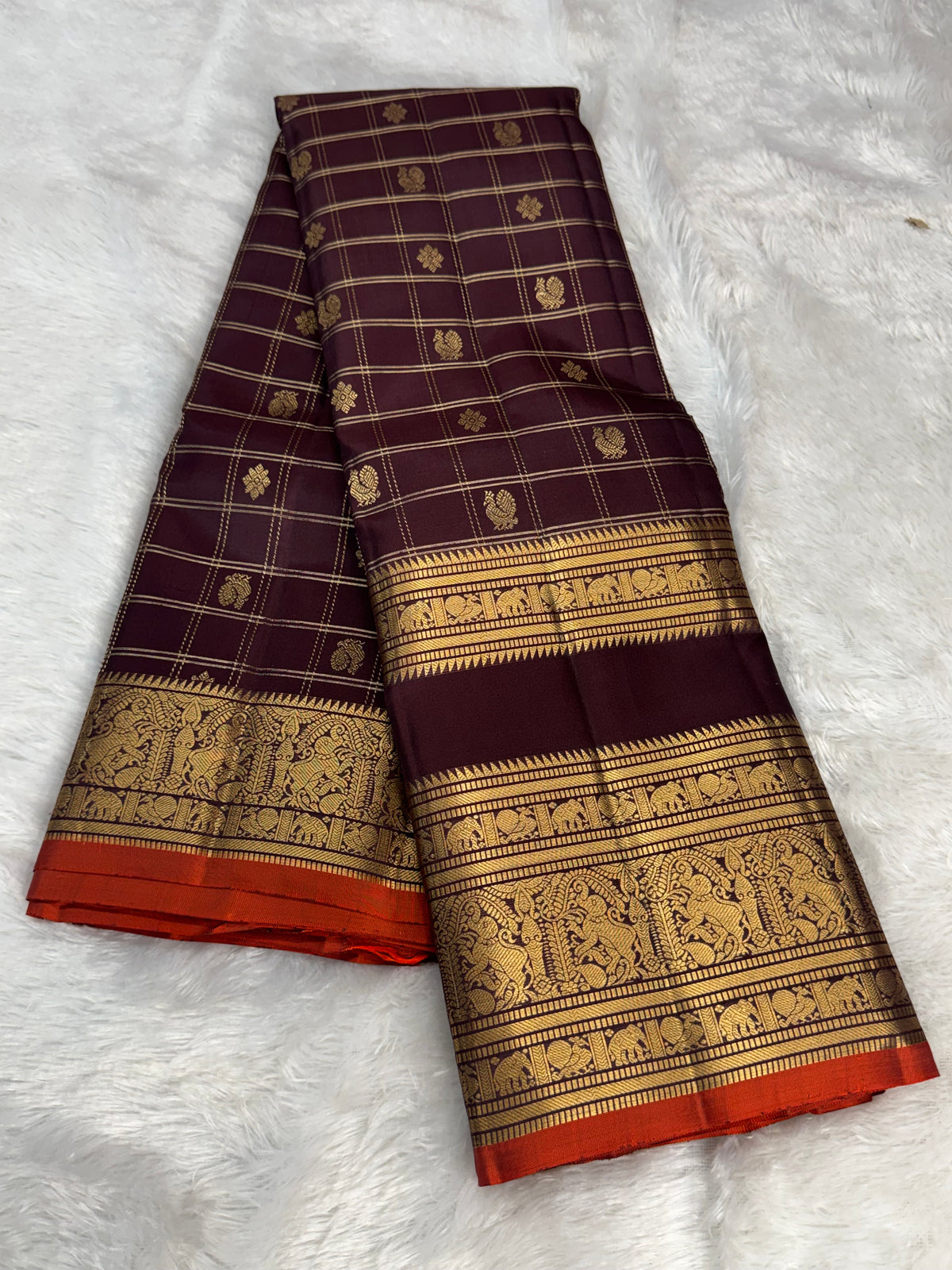 Vintage  Kanchipattu saree-SRKP16