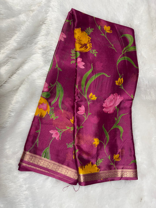 Chinnon digital print saree-SR1210I