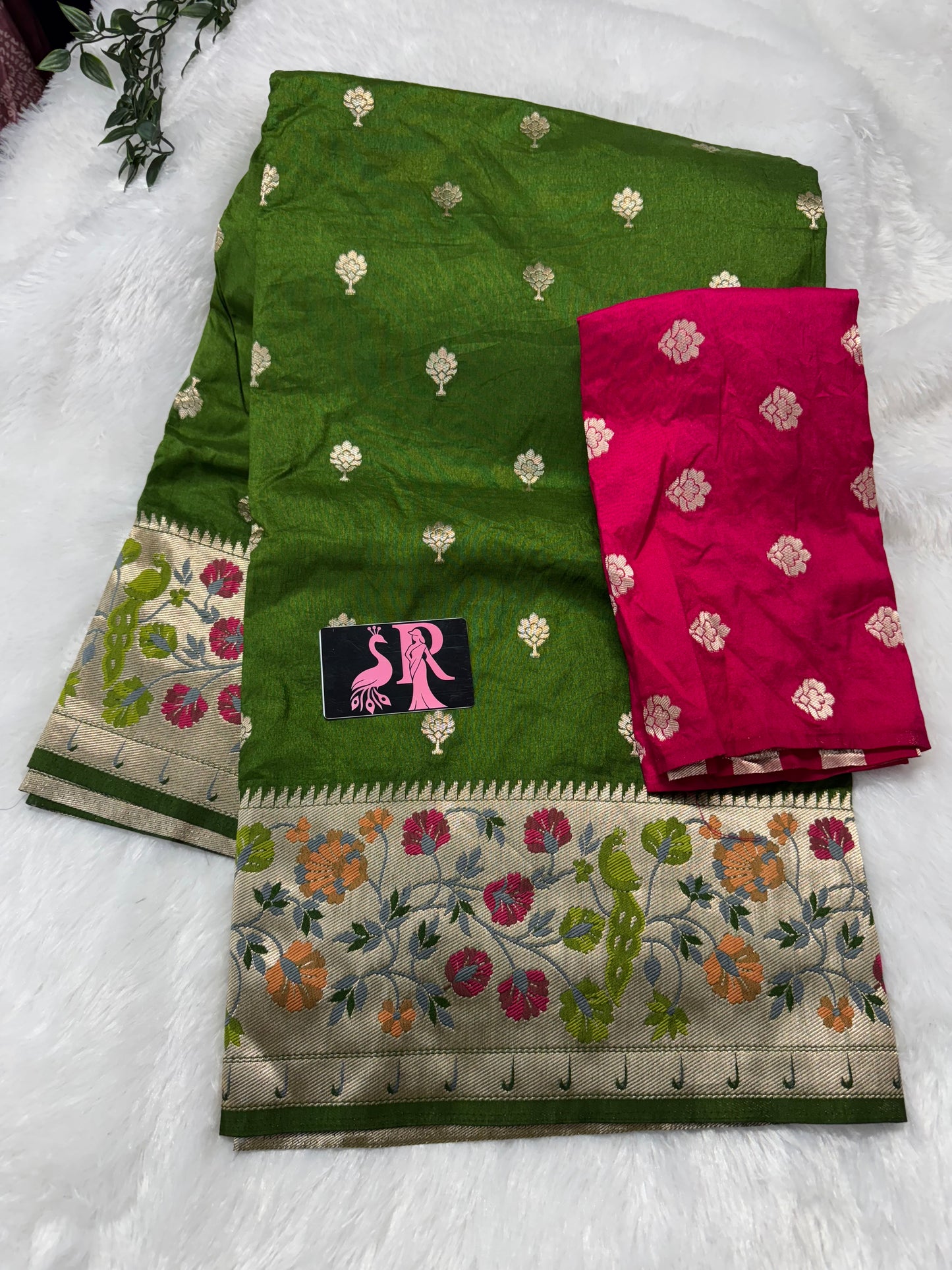 Munga silk Paithani-SR1066C