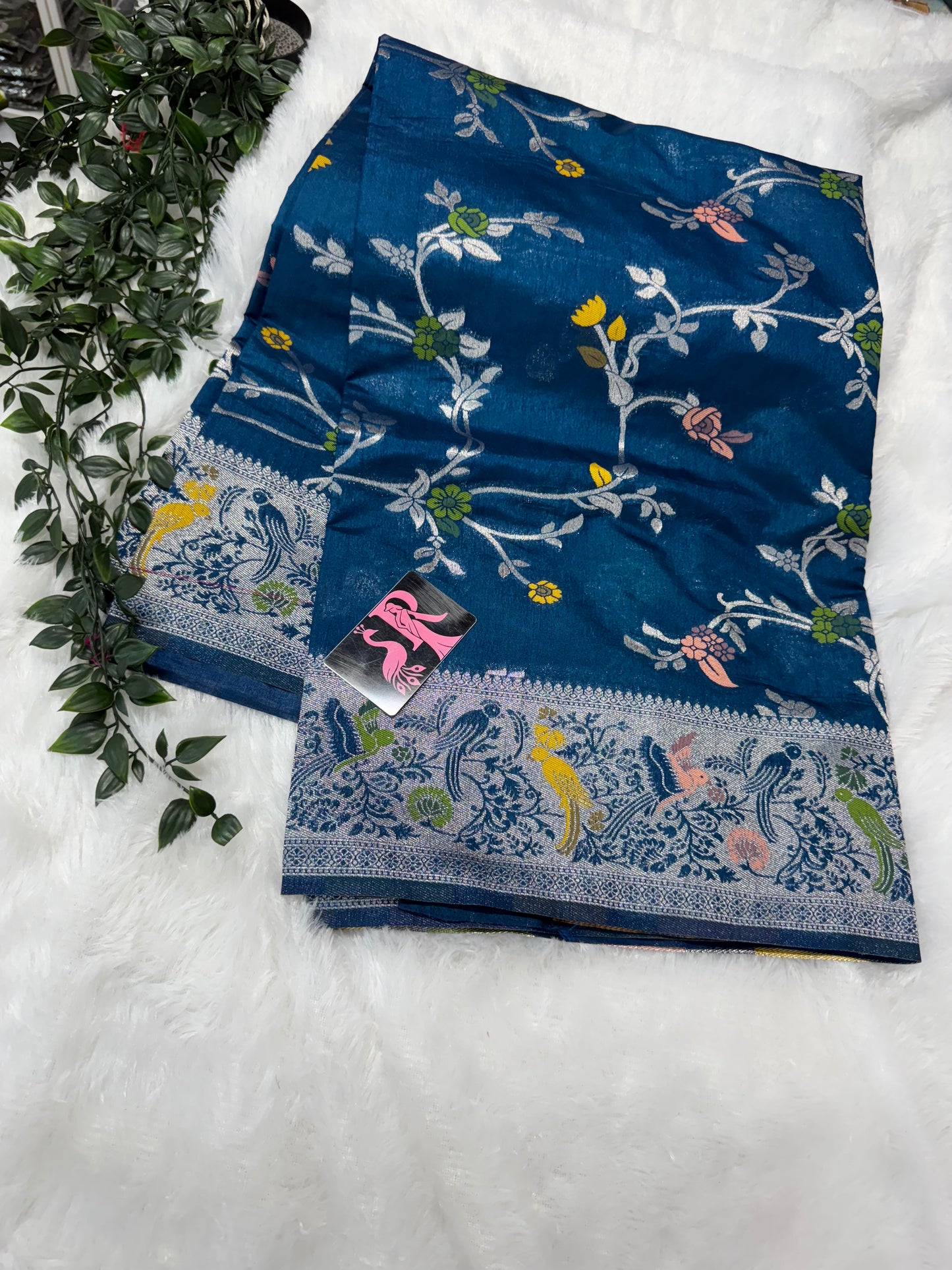 Munga Tassar Paithani-SR1053E