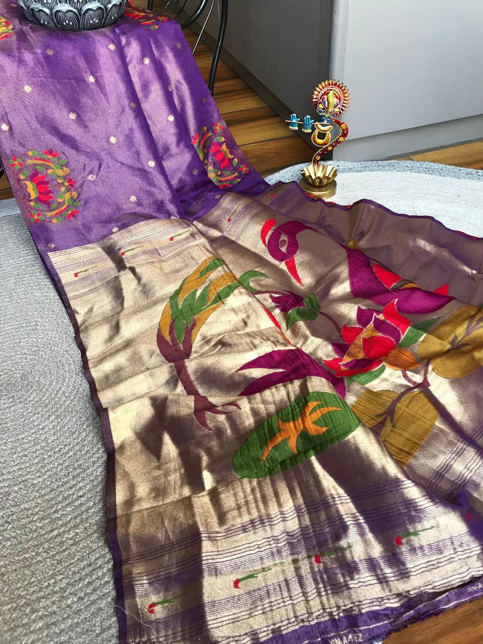 Tissue paithani saree-SR1257