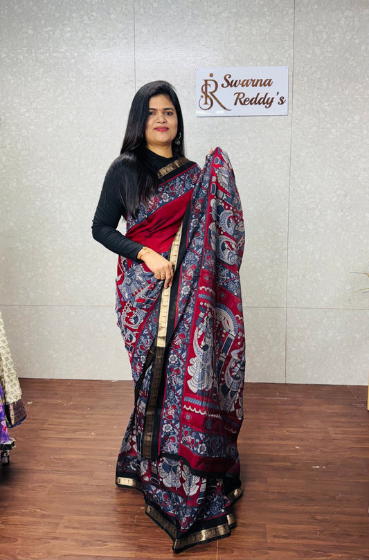 Kalamkari Saree