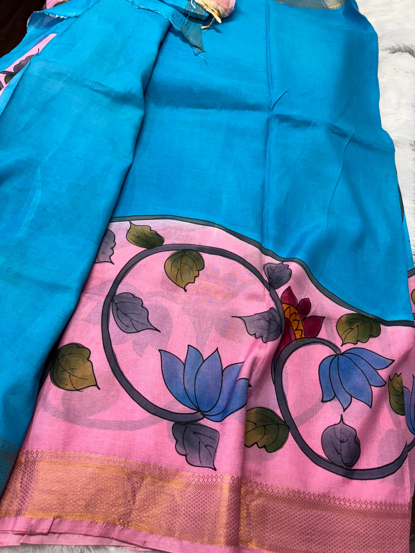 Managalagiri pattu digital print saree-SR1169E