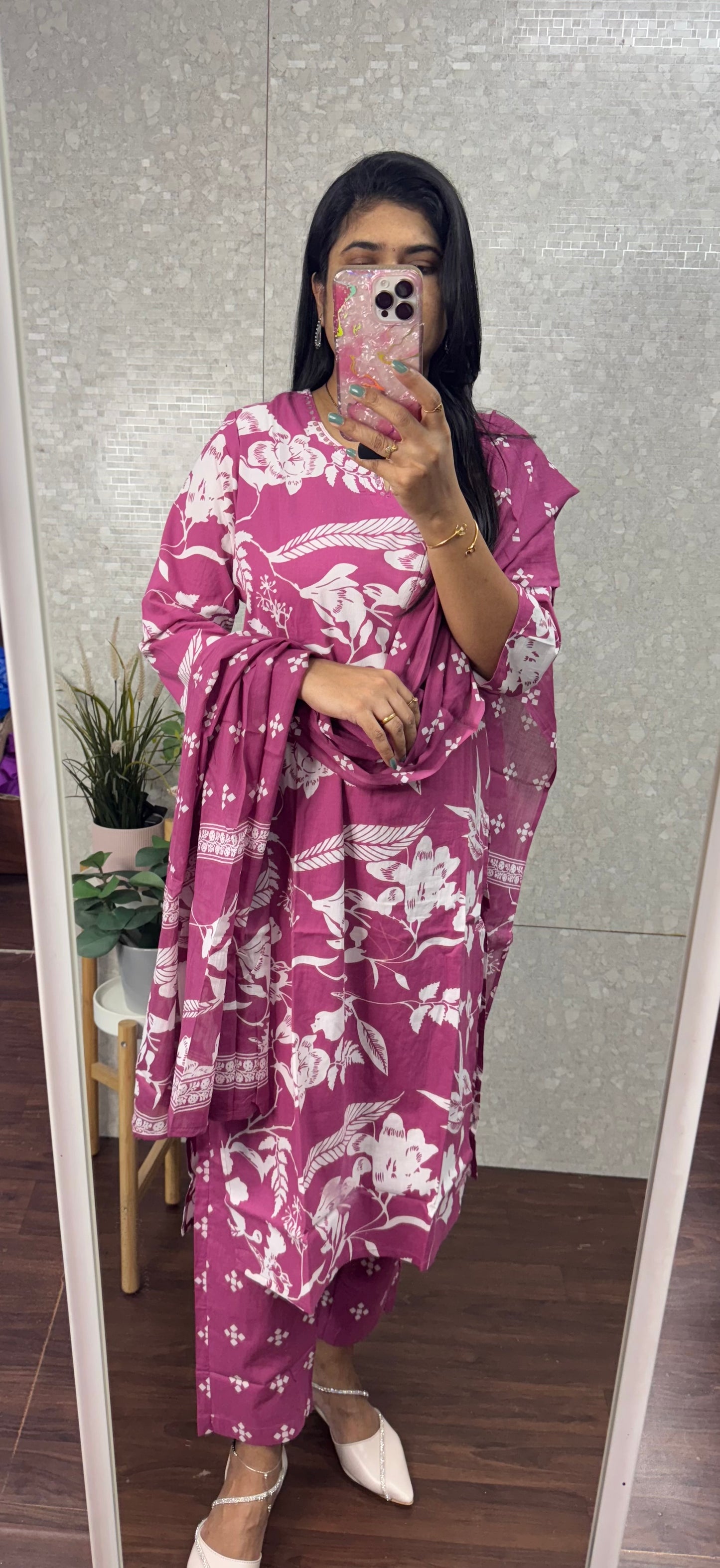 Cotton salwar set-SRS023A