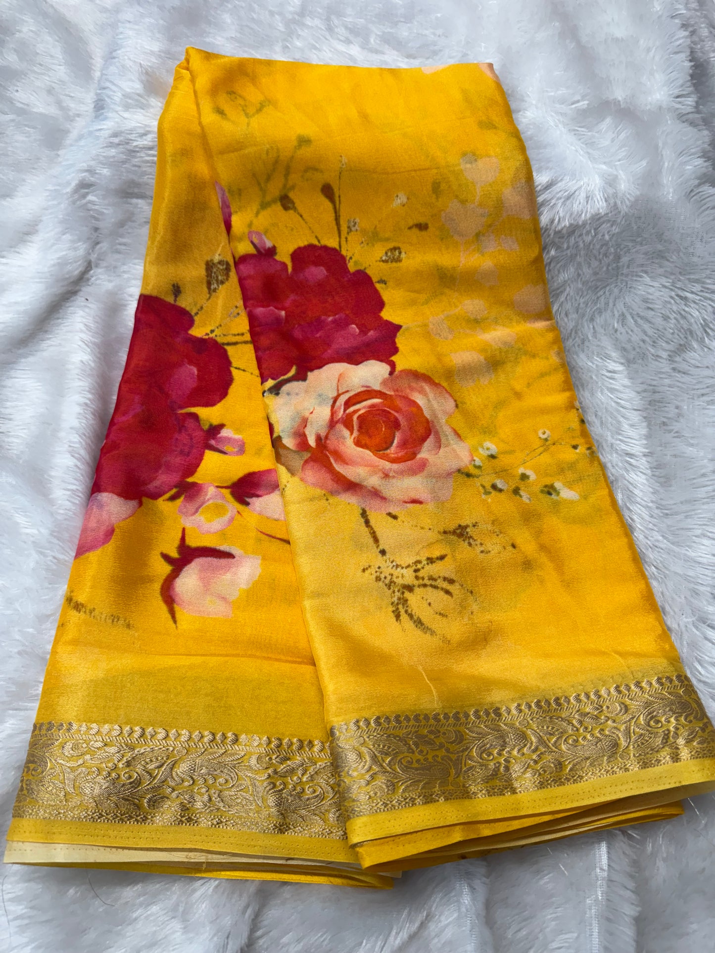 Chinnon digital print saree-SR1209V