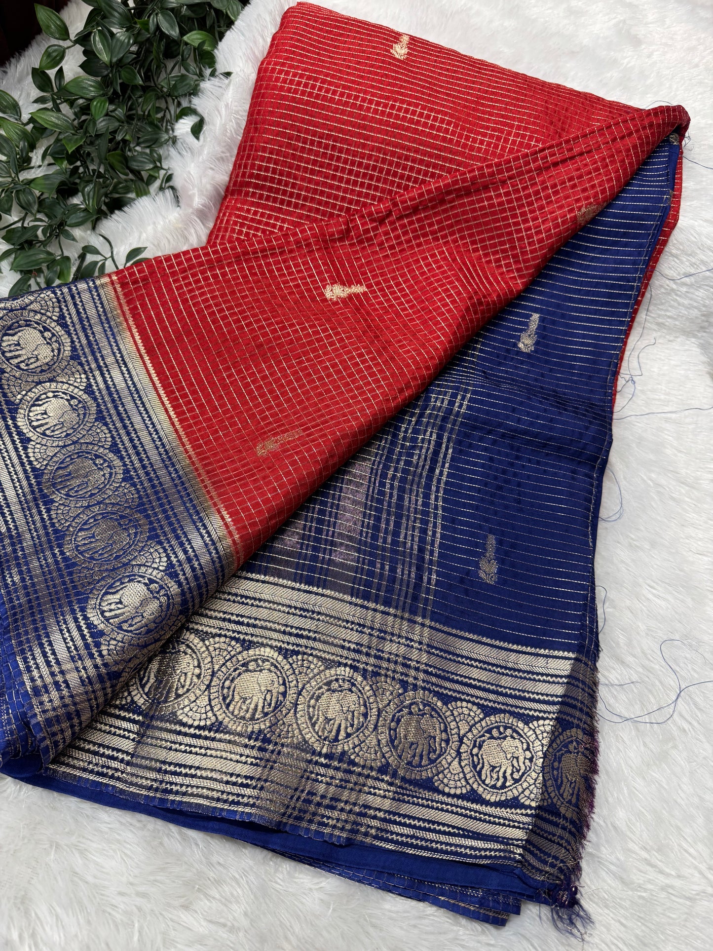 Vintage checks Mysore Georget-SR1174M