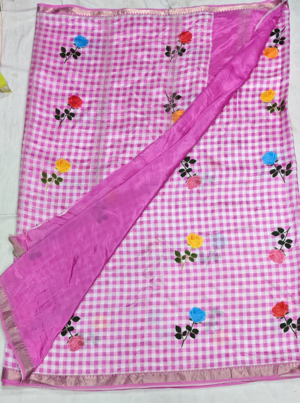 Managalgiri pattu checks saree-SR1206C