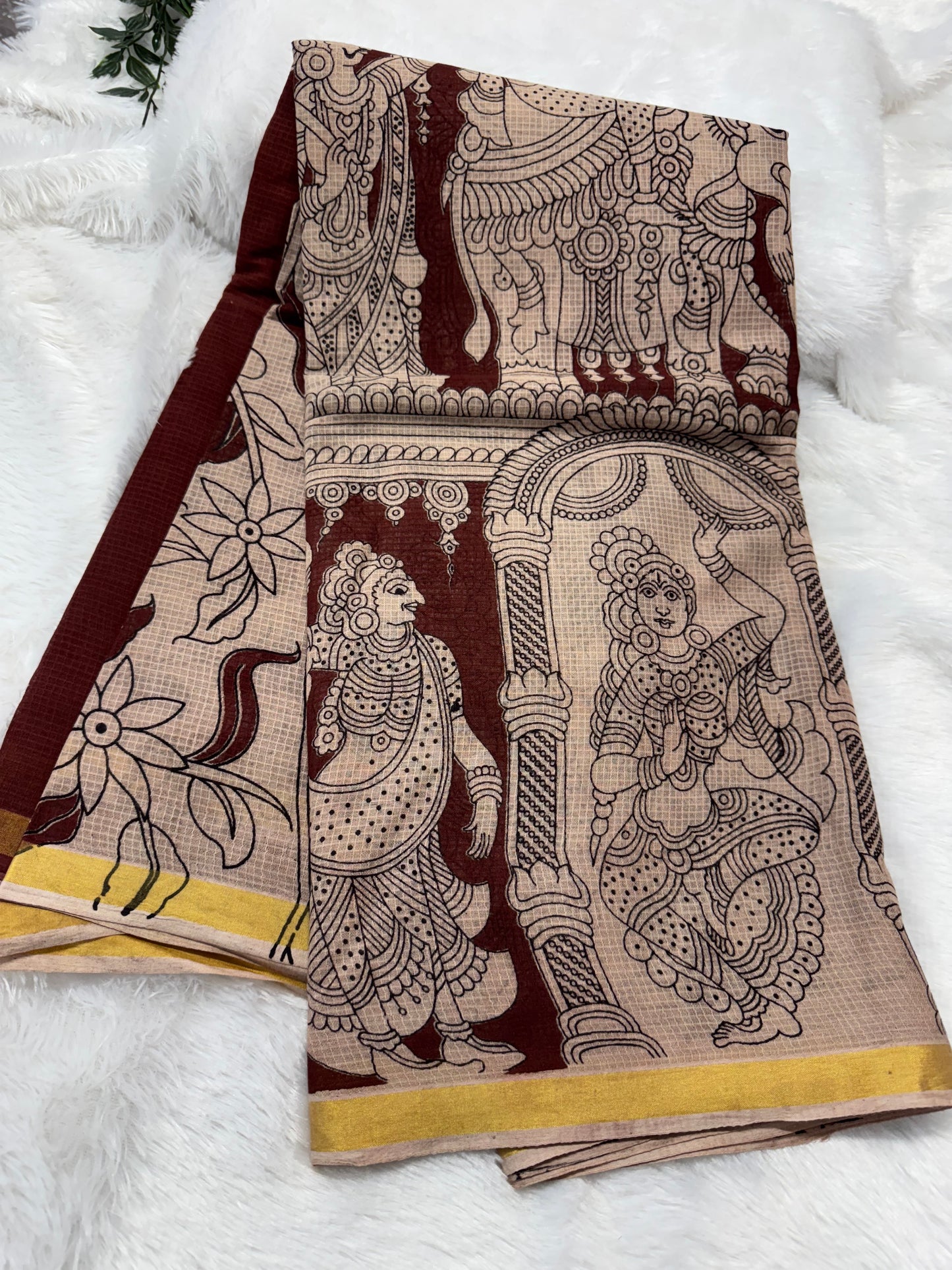 Kota Kalamkari saree-SR1160E