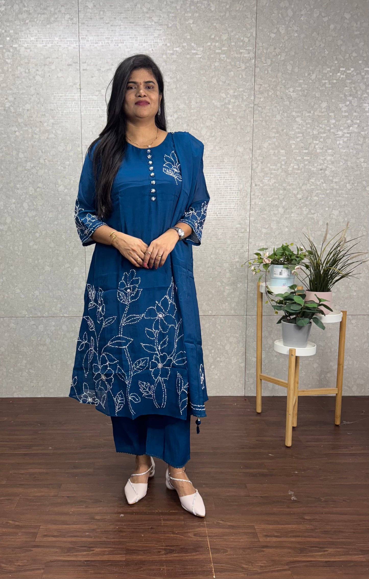 Pure mulchanderi suits-SRM003A