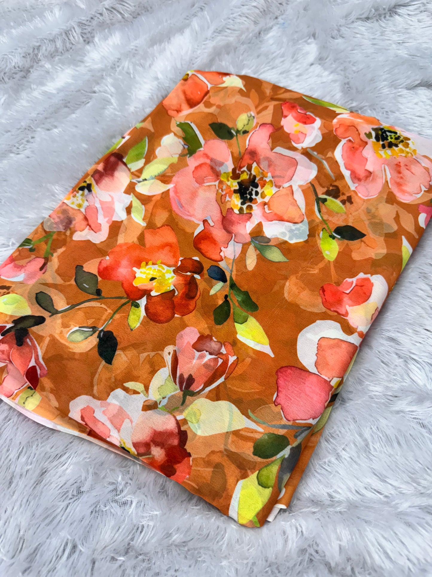 Georget digital print saree-SR1272Y