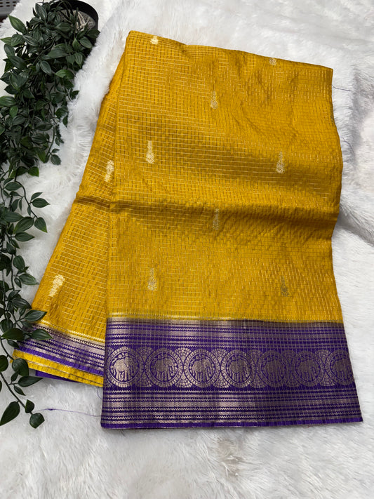 Vintage checks Mysore Georget-SR1174L