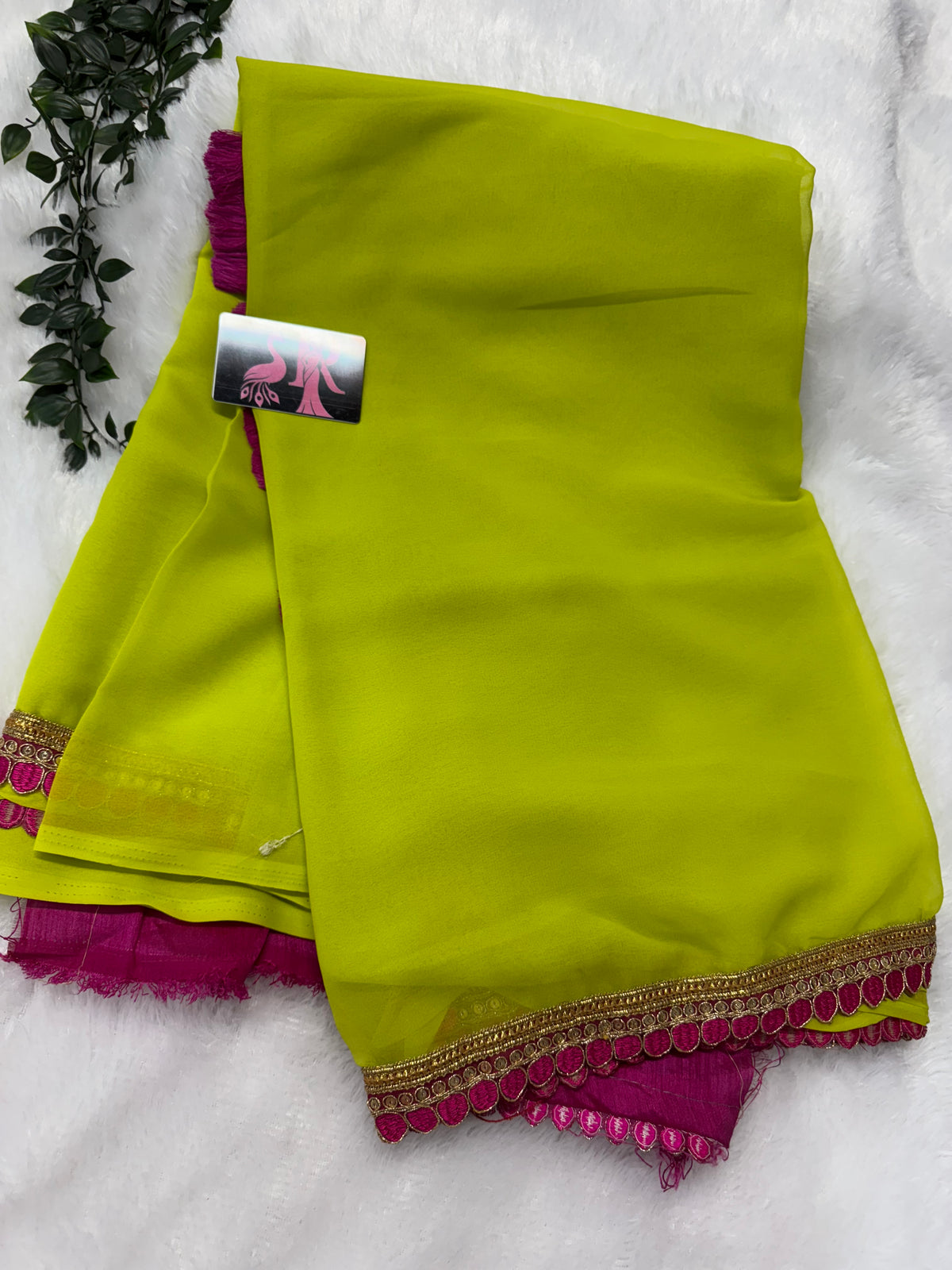 Georget Georget saree-SRS021A – Swarna Reddys