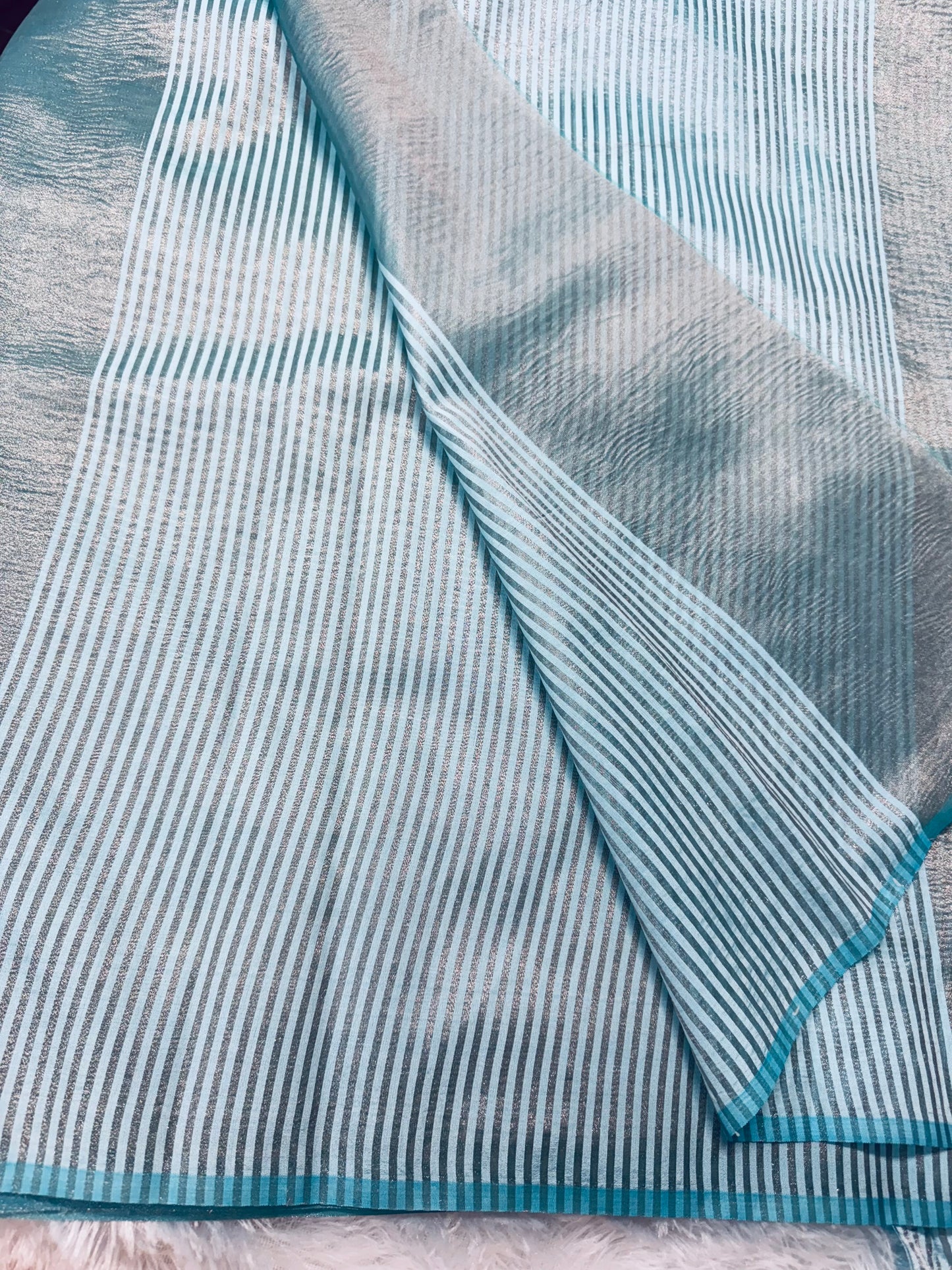 Crush tissue saree-SRS028B