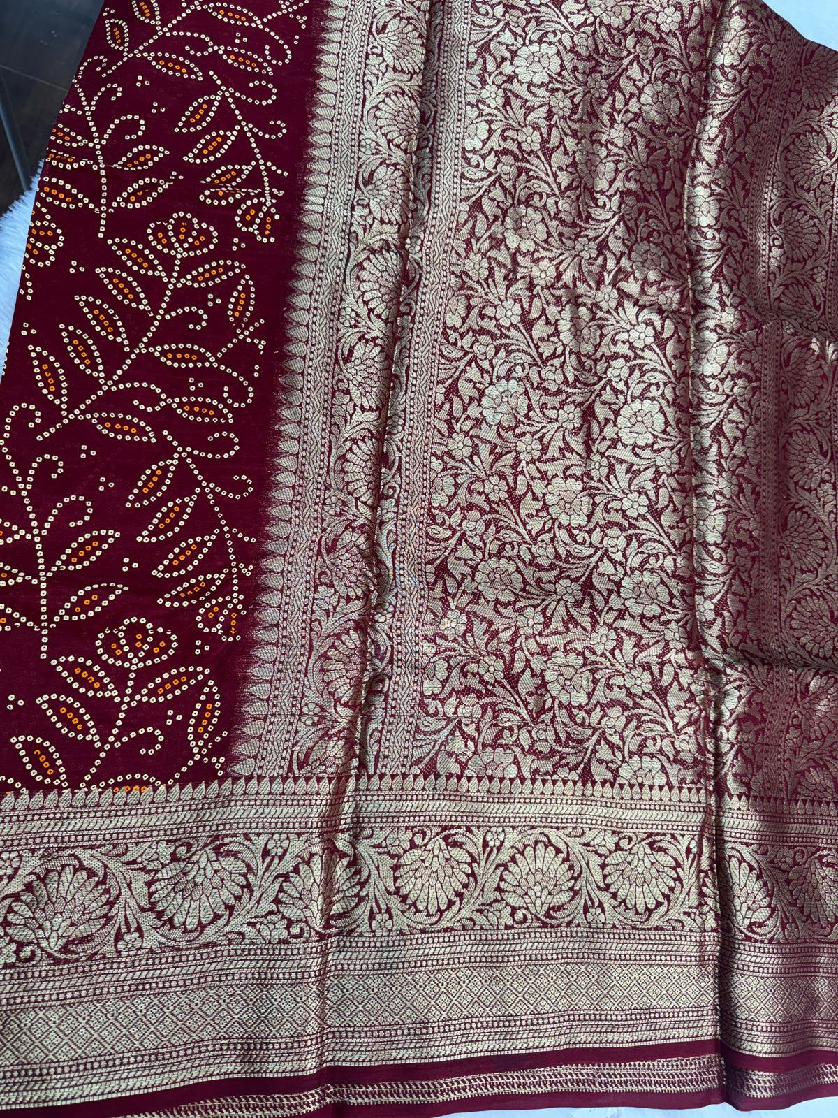 Kanchi Bandhini saree-SR1323A