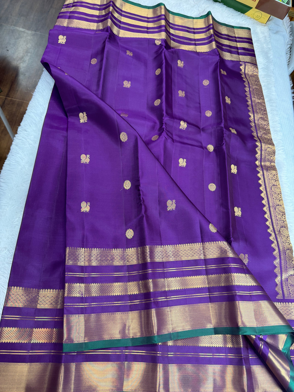 Handloom Kanchipattu saree-SRKP3