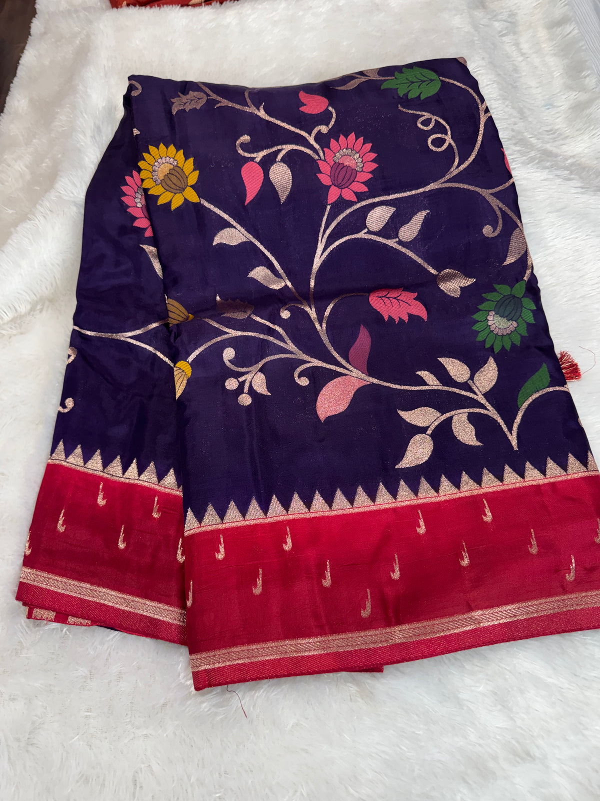 Fancy Jamdhani saree-SR1316
