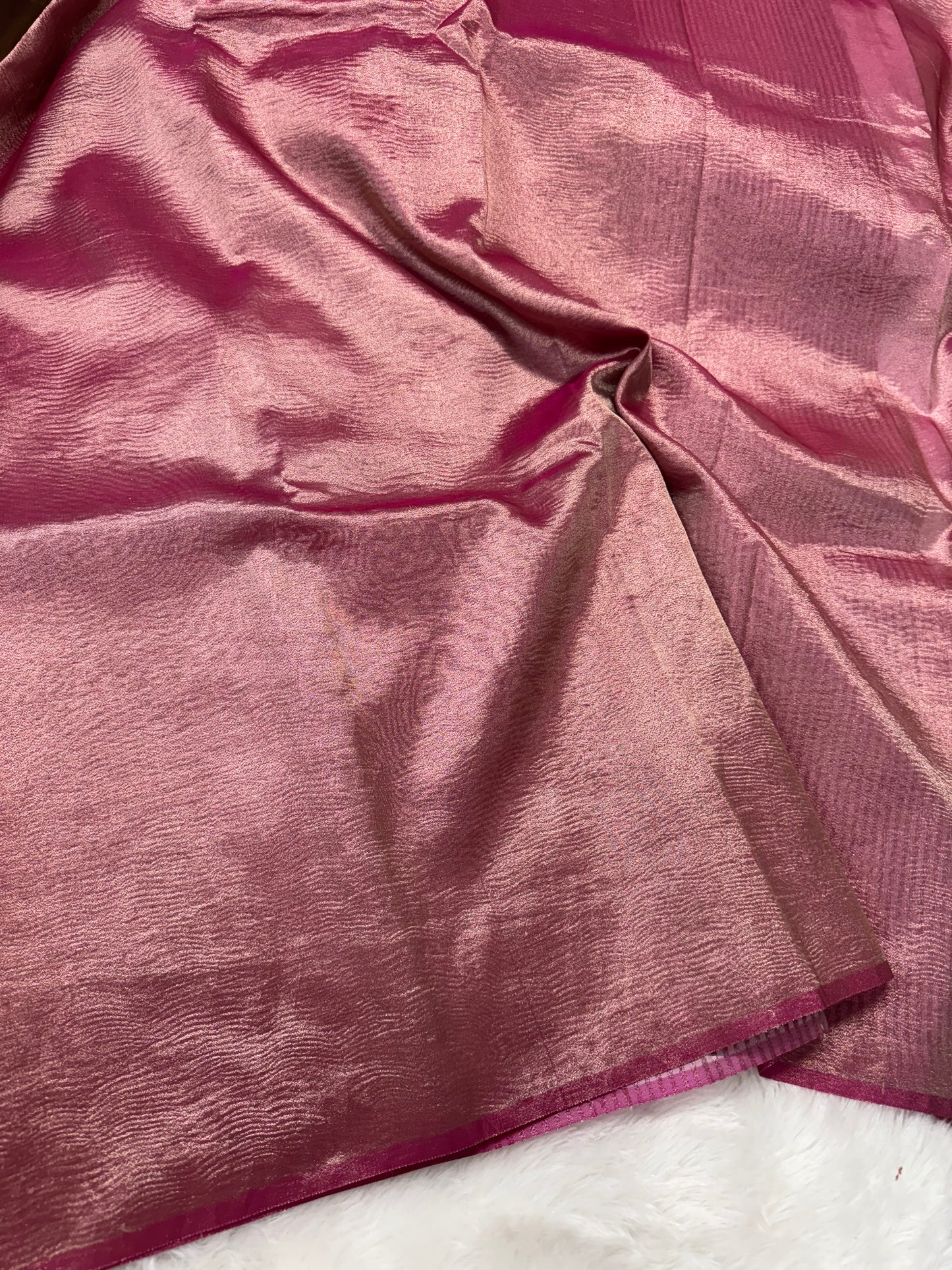 Crush tissue saree-SRS028D