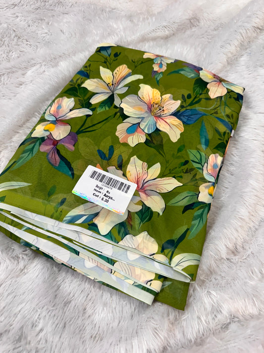 Georget digital print sarees-SR1272P