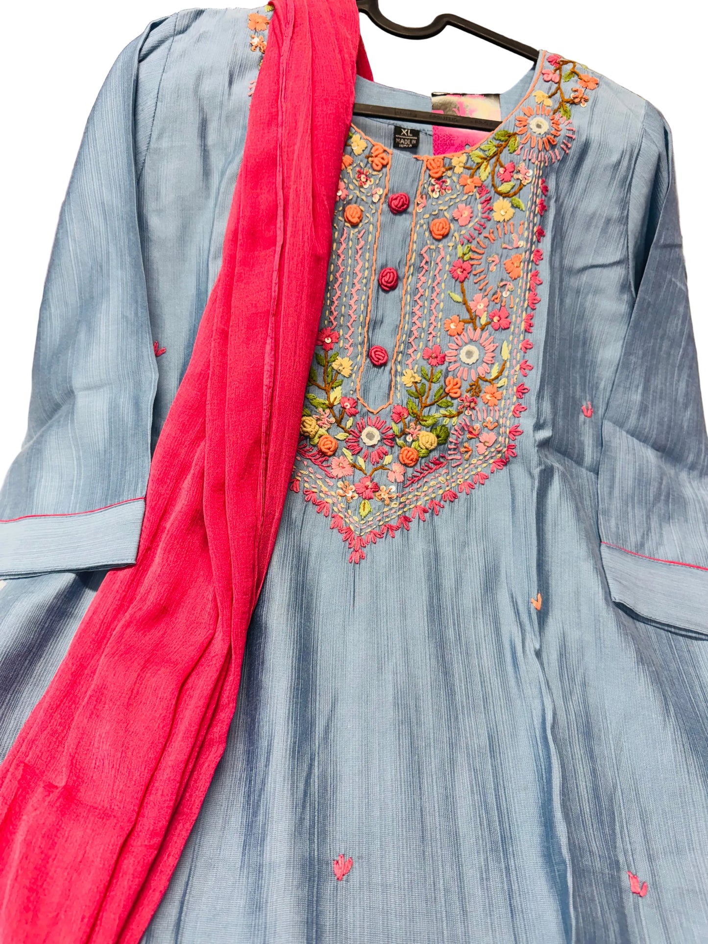 French knot work suit-SRS055G
