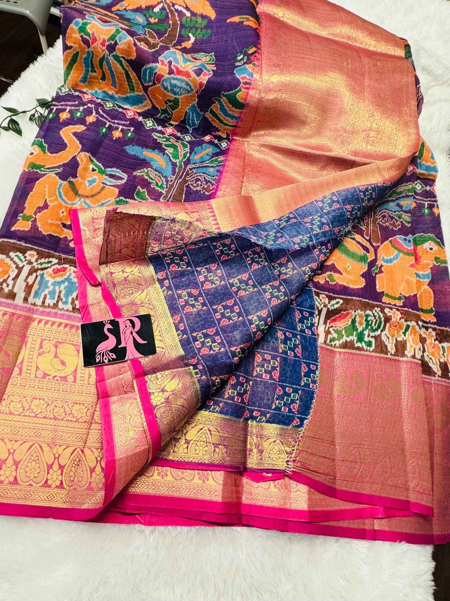 Kanchi Kota Patola saree-SR1113B
