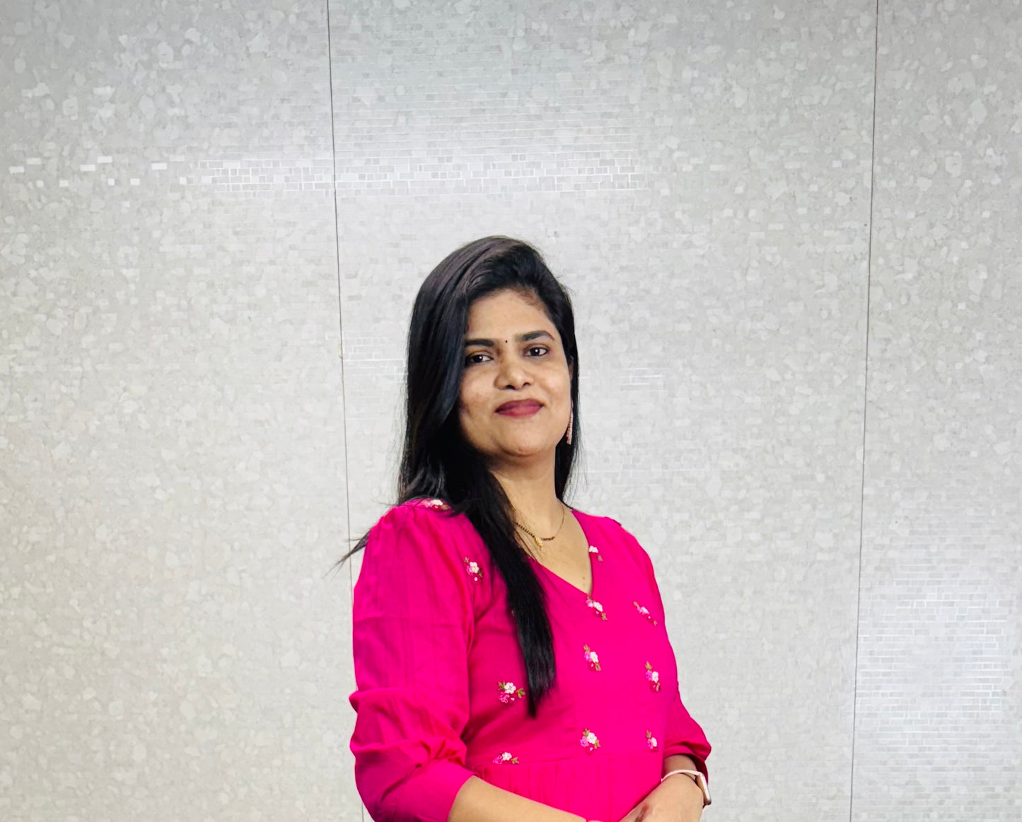 Mulcotton Hand Embroidery Frock